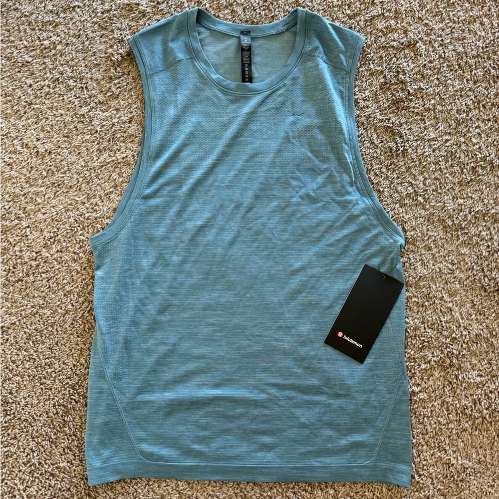 NWT Lululemon Metal Vent Tech Muscle Tank | Size: Men’s M | Color: Blue